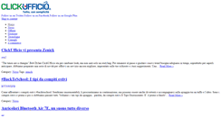Desktop Screenshot of blog.clickufficio.it